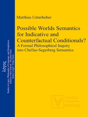 cover image of Possible Worlds Semantics for Indicative and Counterfactual Conditionals?